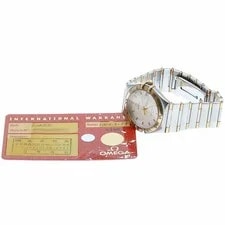 Omega Constellation Date Half Bar Quartz ’S B Grade From Japan 2