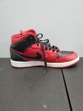Air Jordan 1 Mid Reverse 8 Gym Round Toe Lace Up 3