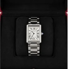 Cartier Tank de Must WSTA0052 Stainless Steel 2