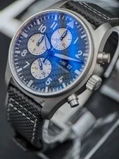 IWC Pilot's Chronograph Titanium "AMG" Edition 43mm IW377903 $9.35k Msrp 2