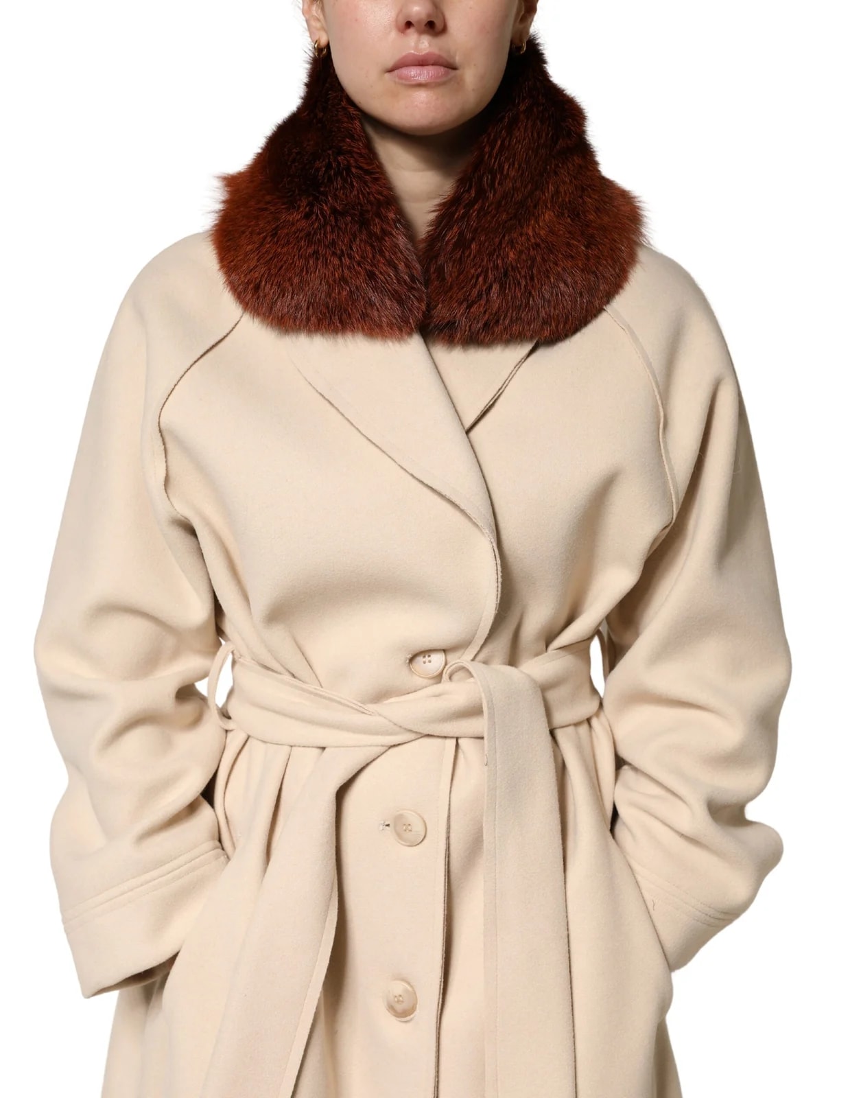 Dolce & Gabbana — Dolce & Gabbana Mink Fur Collar Neck Wrap 60cm X 14cm Scarf — Accessory — resale