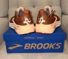 Brooks Run Disney Ghost 17 Chip N' Dale Size 9.5M NEW 2026 IN Hand Ships Fast! 2