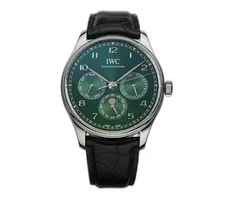 IWC Portuguese 42mm Perpetual Calendar Green Dial IW344207 - 2023 2