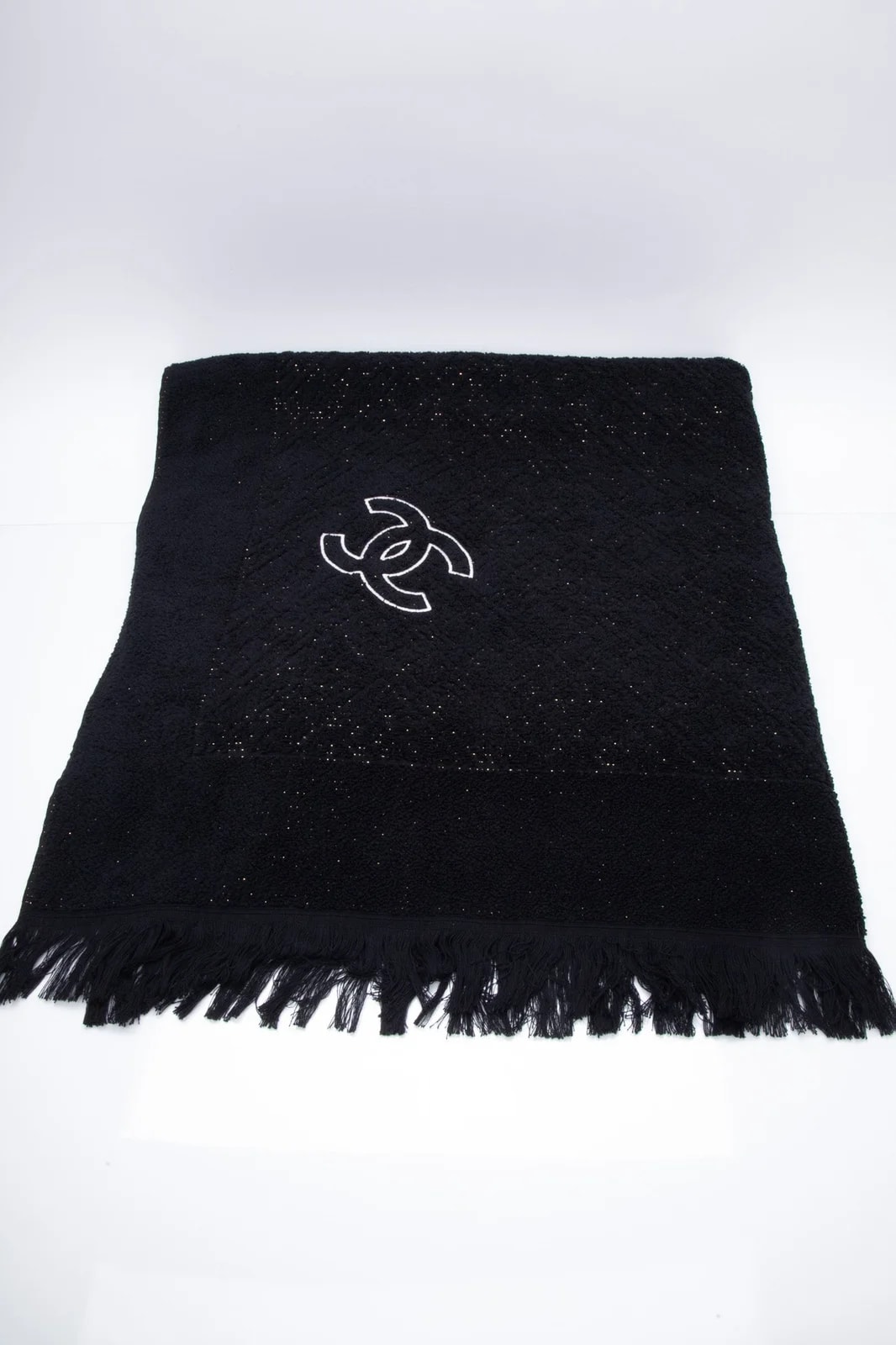 Chanel CC Logo Beach Towel 2