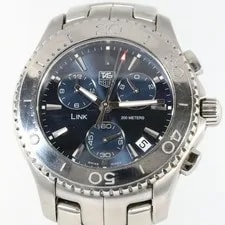 Battery Replaced Tag Heuer Link Chronograph Date 2