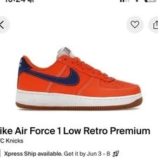 Nike Air Force 1 Low Retro NYC Knicks Low Top 4