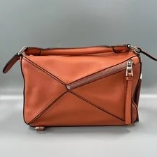 Loewe Puzzle Small Top Handle Crossbody Auth 3