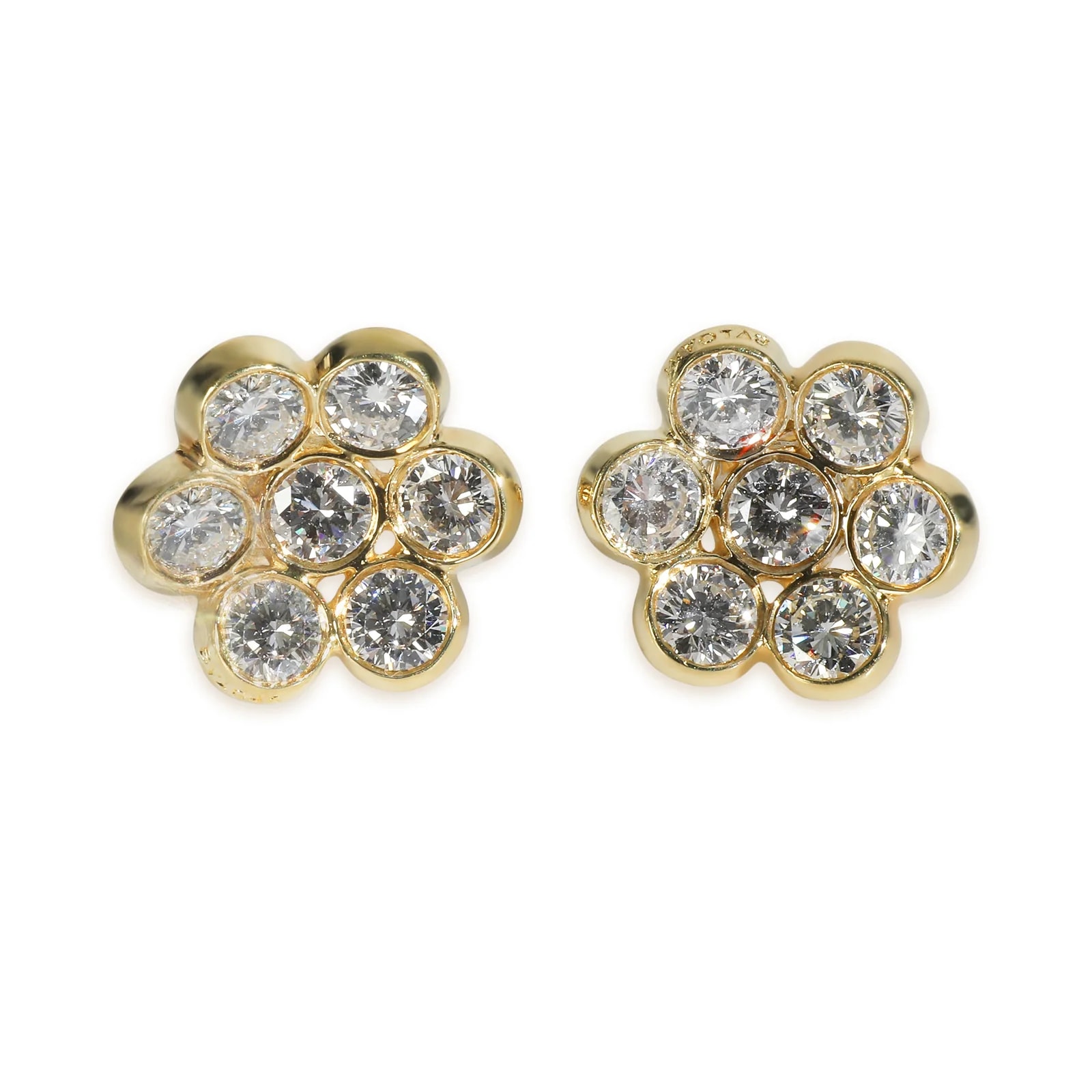 Bvlgari — Bvlgari Yellow Gold Flower Cluster 18k — Jewelry — resale
