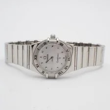 Omega Constellation My Choice 1561.71 Quartz White Shell Dial 2