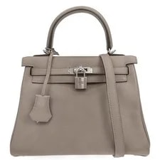 Hermès — Hermes Tourterelle Kelly 25 Retourne 2way DST241DS 167103 — Handbag — resale