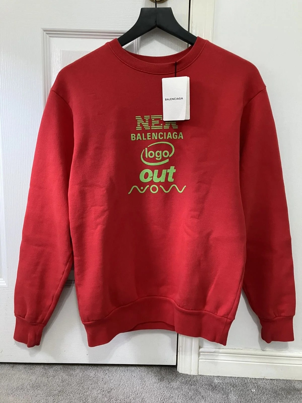 Balenciaga — Balenciaga Sweatshirt 2018 (New Logo Out) — streetwear — resale