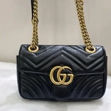 Gucci — Gucci GG Marmont Matelassé Mini ' - Excellent #1FAHXXT — Handbag — resale