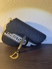 Christian Dior Saddle Monogram Hardware Detachable Strap 2