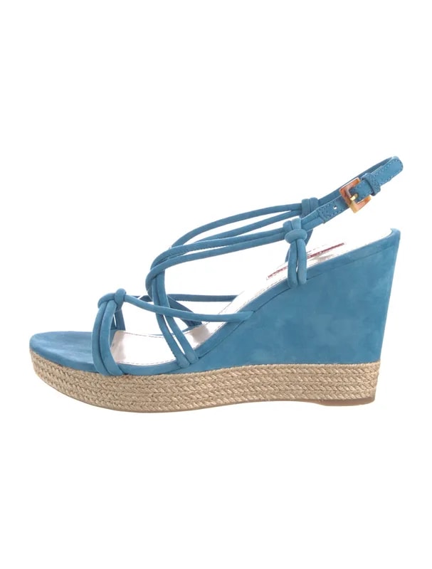 Prada Sport — Pattern Espadrilles — Designer Shoe — resale