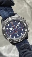 Tudor Pelagos FXD Chrono 25807KN Automatic Date 43mm 200M Blue Dial Carbon 2