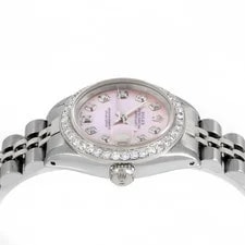 Rolex Datejust Pink MOP Diamond Dial Diamond Bezel Jubilee Band 2