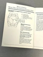 Original Authentic Audemars Piguet Green Royal OAK Caliber 2125 Book 3