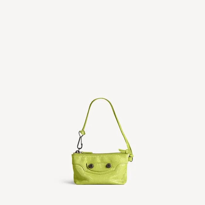 Balenciaga — Le City Zipped Pouch Charm — Designer Shoe — resale