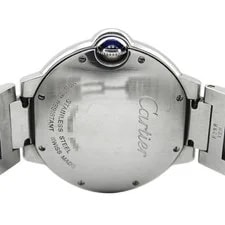 Cartier Ballon Bleu MM W69011Z4 28mm Silver Dial #TGW224 4