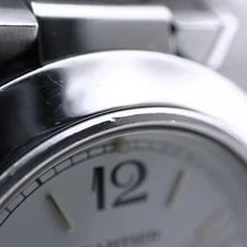 Cartier Pasha C Big Date W31044M7 Stainless Steel 35mm White Dial #DMW160 4