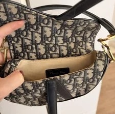 Christian Dior Saddle Mini Monogram Hardware Small 2