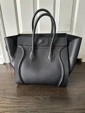 Authentic Celine Luggage Grained 3