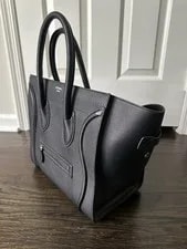 Authentic Celine Luggage Grained 4