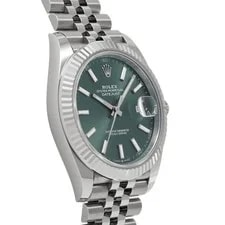 Rolex Datejust 41 126334 41mm Stainless Steel Green #WW3374 3