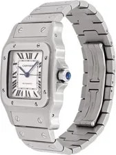Cartier Santos Galbee XL Medium Model Steel Case 2