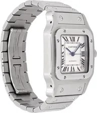 Cartier Santos Galbee XL Medium Model Steel Case 3