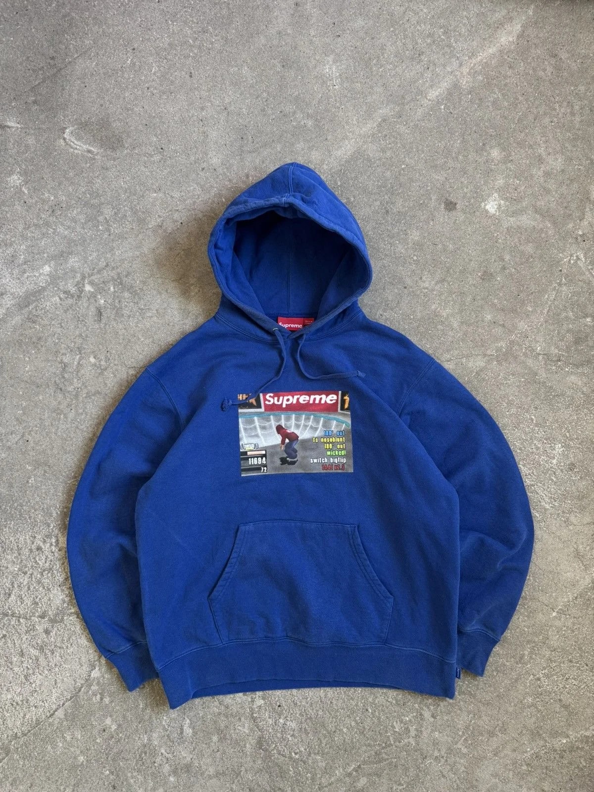 Supreme — Supreme X Thrasher Game Hooded Sweatshirt From the F/W 21 — streetwear — resale