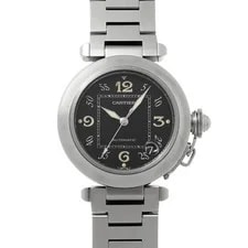 Cartier — Cartier Pasha C W31043M7 Black 718878 — Watch — resale