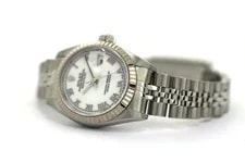 Rolex Datejust 69174 Stainless Steel / K18White Gold 26mm White Dial #DW457 3