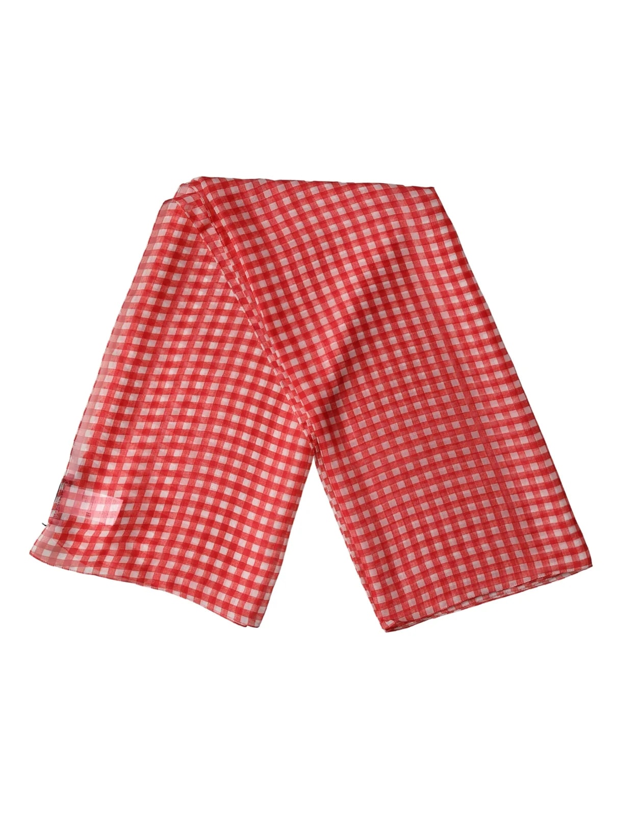 Dolce & Gabbana — Dolce & Gabbana Check Wrap Foulard 140cm X 136cm Scarf — Accessory — resale