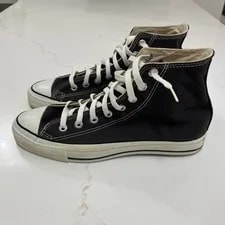 Vtg Converse Chuck Taylor 8 1/2 All Star High Top Made USA 3