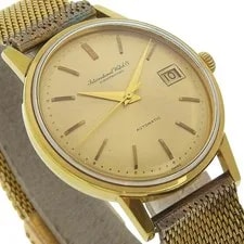 International Company IWC cal.8541 Gold Plated Automatic 3