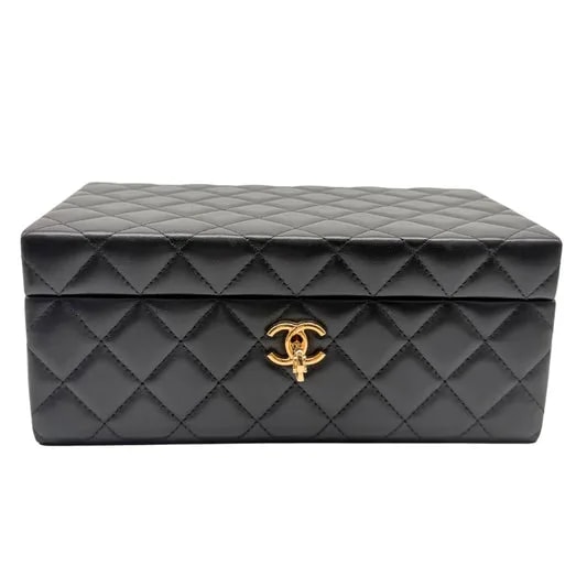 Chanel — Chanel Quilted Jewelry Box — Accessory — resale