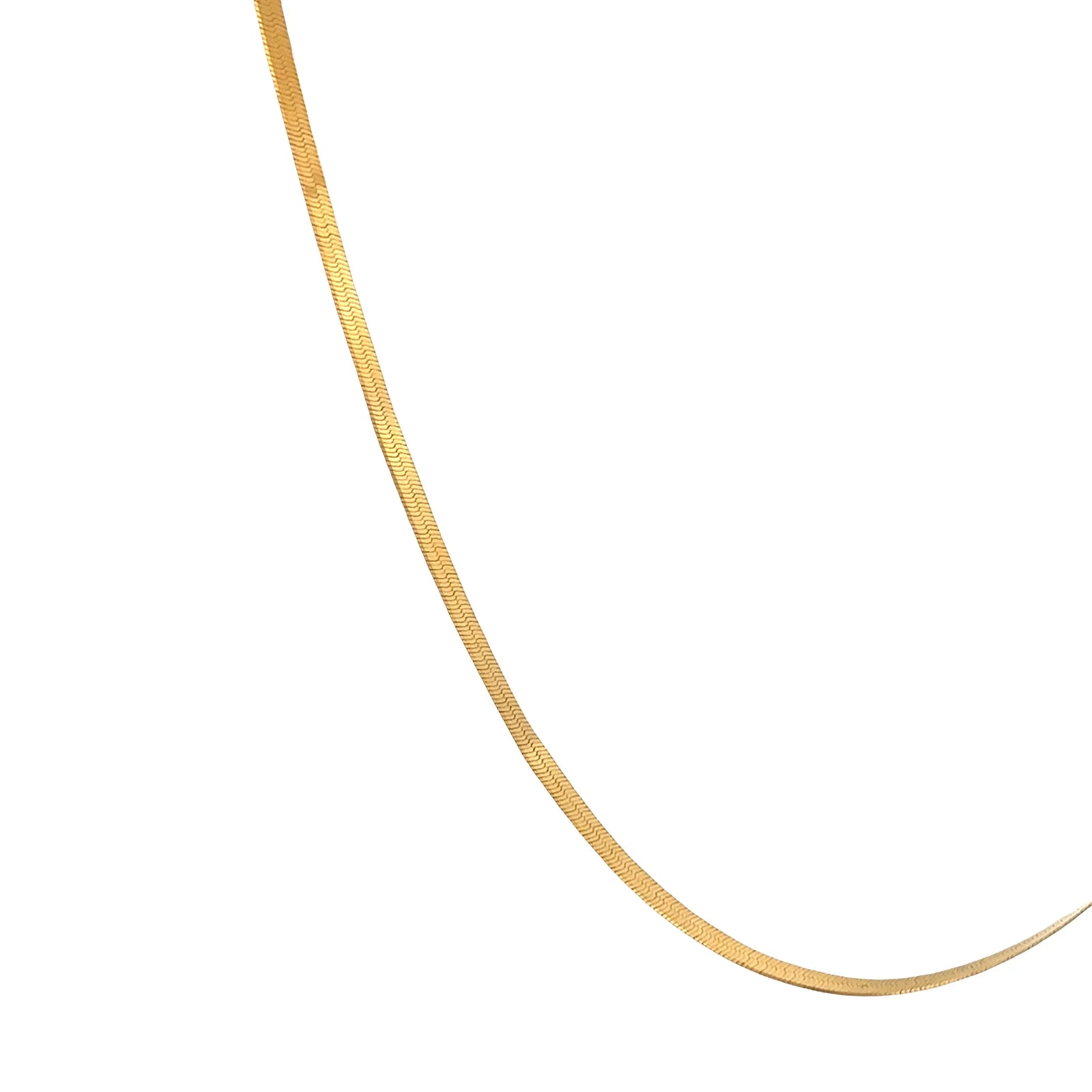 Greek Key Herringbone Chain 2