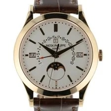 Patek Philippe Perpetual Calendar Silver Dial 18k Rose Gold 39.5mm 5496R001 2