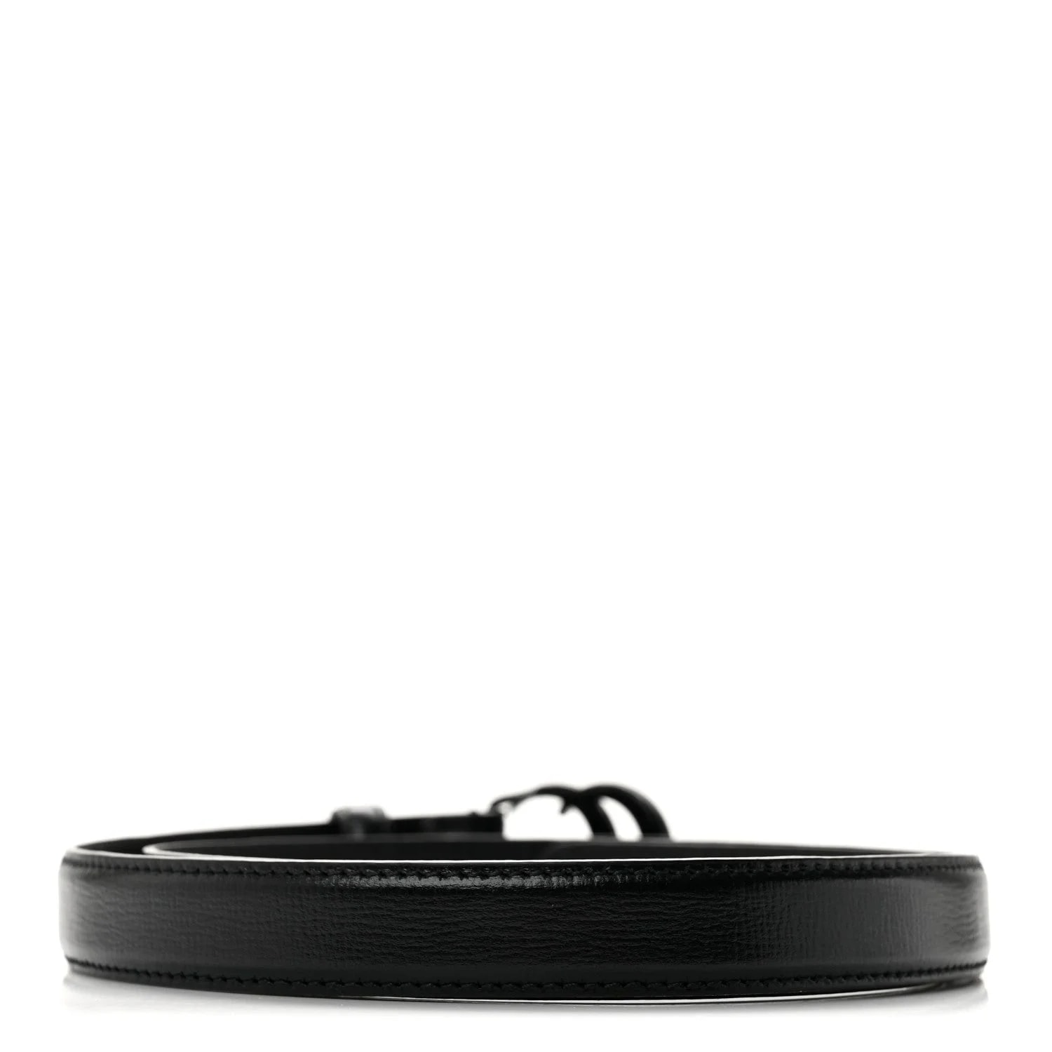 Azalea Enamel Monochrome Double G 20mm Belt 80 32 2