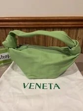 Bottega Veneta Double Knot Mini Top Handle Pistachio Italy 2
