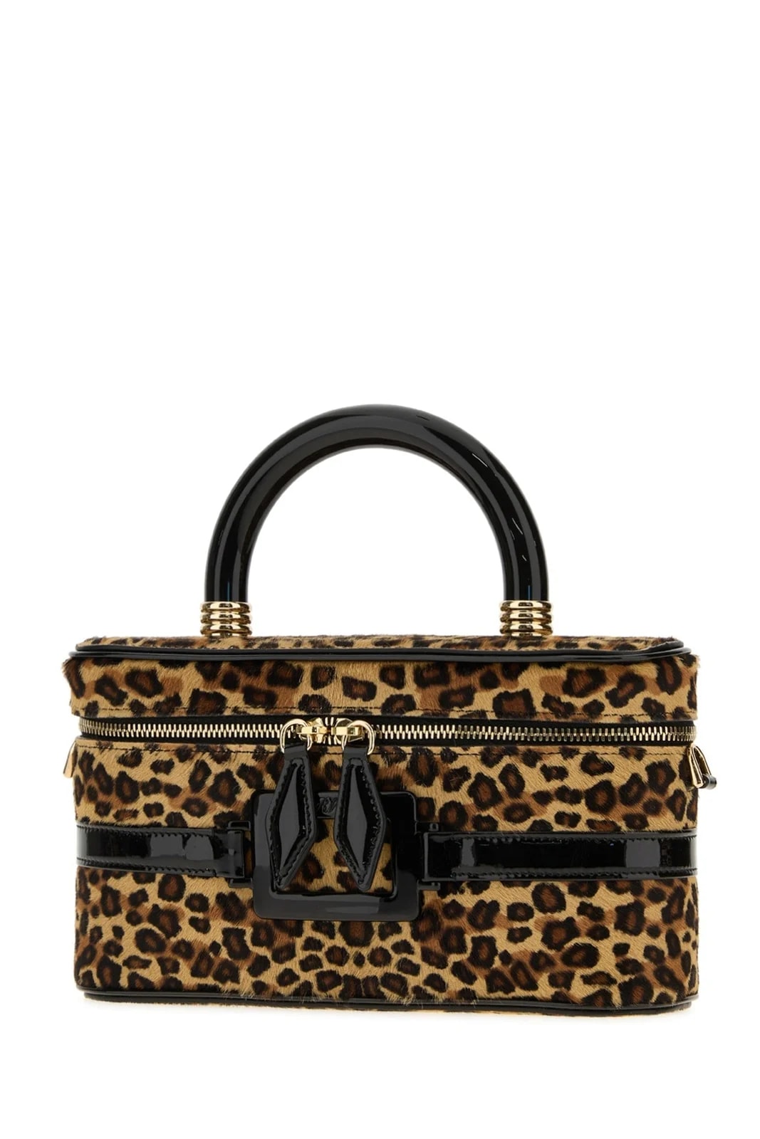 Roger Vivier Leopard-Print Calf Hair Top Handle — 2