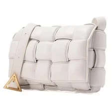 Bottega Veneta Paddet Cassette White Gold Hard 2