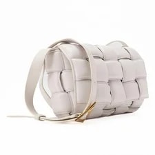 Bottega Veneta Paddet Cassette White Gold Hard 3