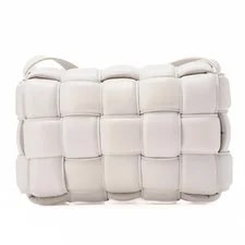 Bottega Veneta Paddet Cassette White Gold Hard 4