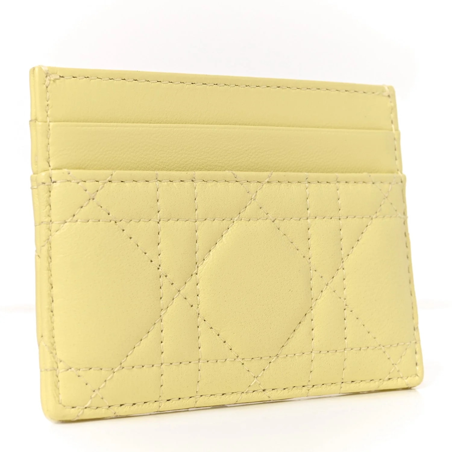 Lady Dior Fressia Card Holder Mimosa 3