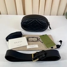 Gucci GG Marmont Belt Waist Auth 2