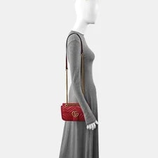 Gucci GG Marmont Matelassé Mini ' - Very Good #1IQX7J 2