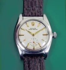 Rolex — 1942 Rolex BubbleBack Oyster Perpetual Chronometer Ref.2764 — Watch — resale