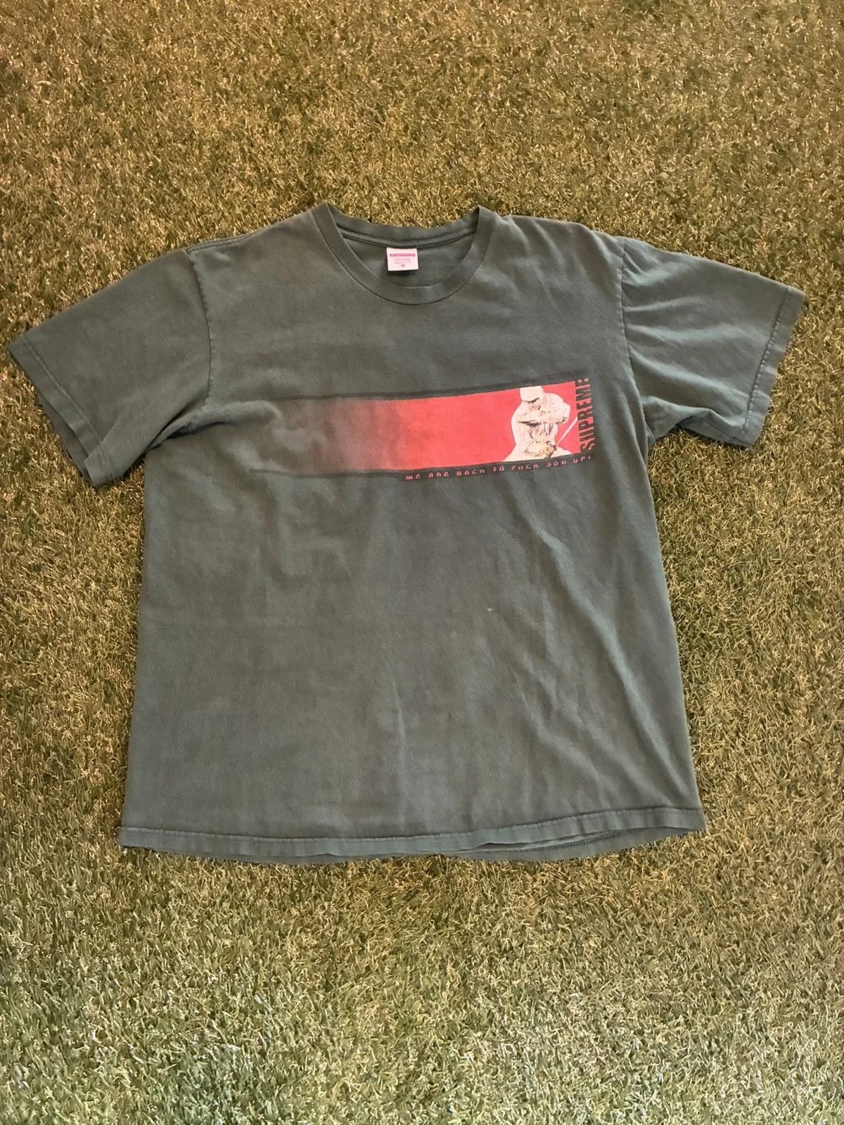 Supreme — Supreme We’re Back Tee — streetwear — resale
